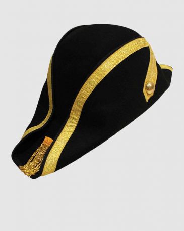 military-bicorn-hat-pirate-wool-felt