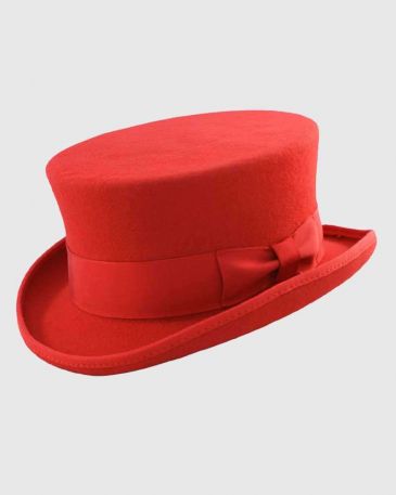red-junior-top-hat-handmade-wool-felt