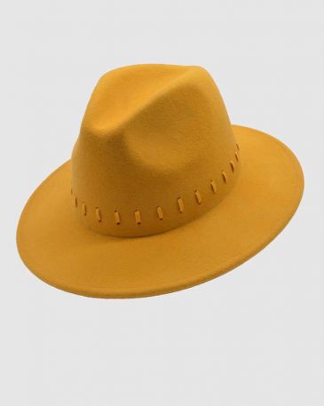 womens-fedora-hat-wool-felt-mustard-yellow